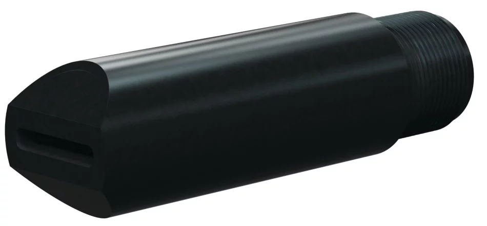 Medium cleaning and stripping applications where an even dispersion of the abrasive is required Kennametal FAN-AP Series Blast Nozzles - Special Venturi - Tungsten Carbide - Fan [2938948]