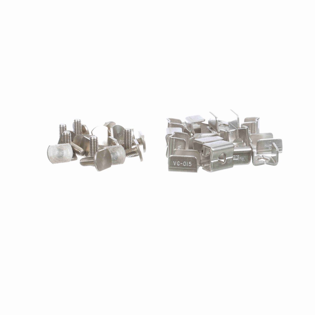 System Plast Single Rail Clip, Stainless Steel, 3/4"~Stud - VG-015-02