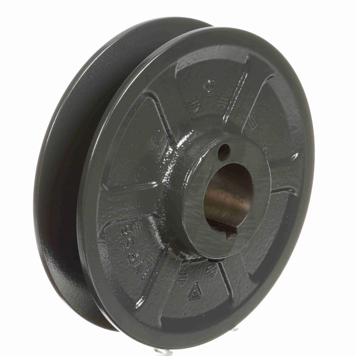 Browning 1 Groove Cast Iron Finish Bore FHP Variable Pitch Sheave - 1VP56X 1 1/8