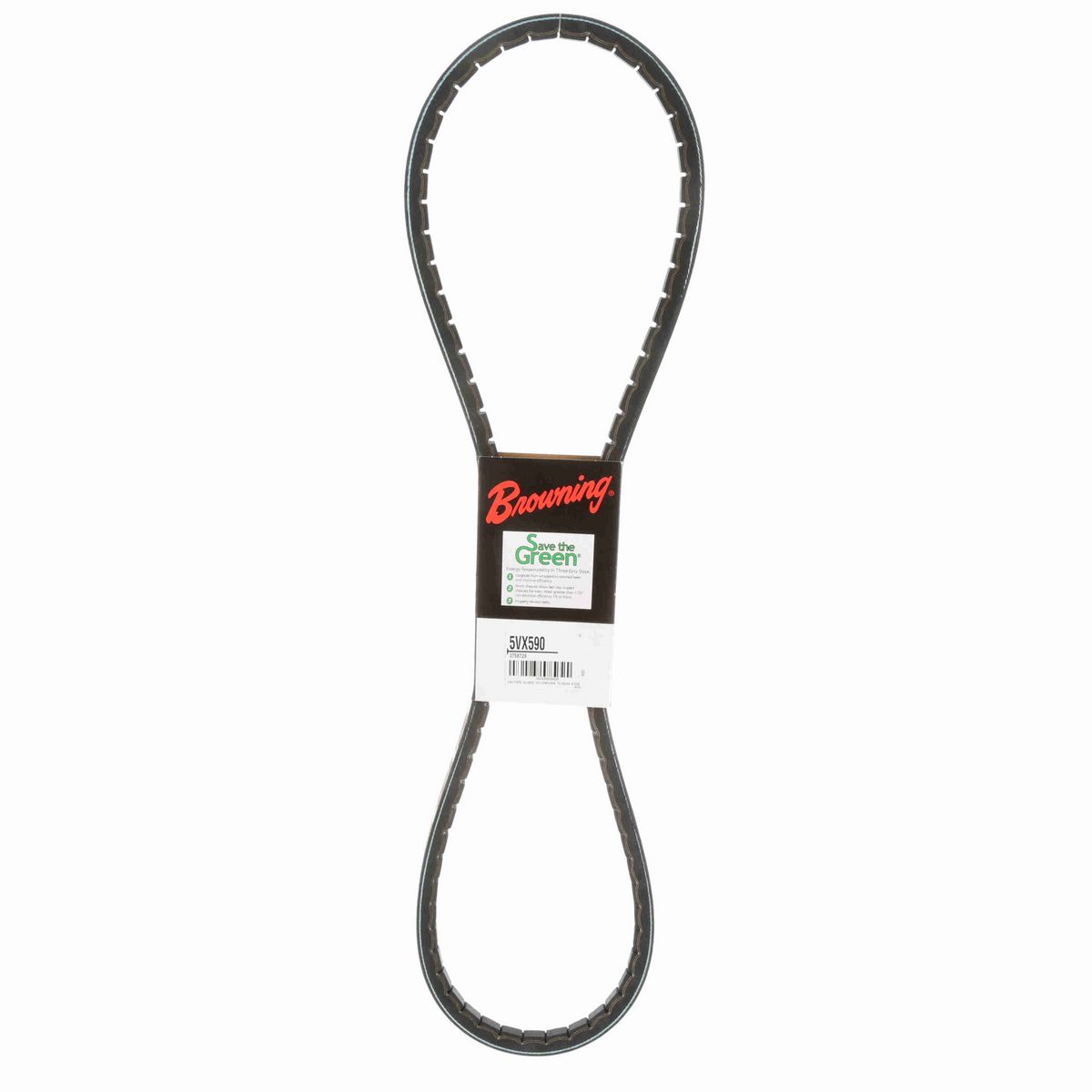 Browning EPDM Notched Belt 98% Efficient - 5VX590