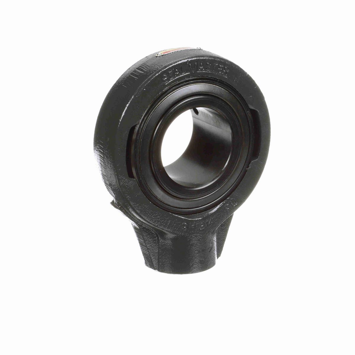 Sealmaster Mounted Ductile Iron Hanger Unit Ball Bearing - 52100 Bearing Steel, Black Oxided - Setscrew Lock - SCHB-48