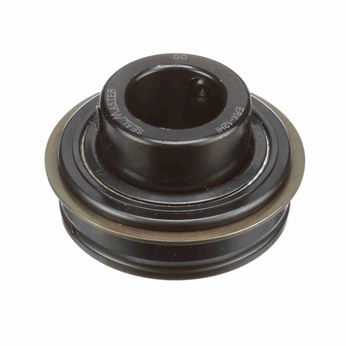 Sealmaster Mounted Insert Only Ball Bearing - 52100 Bearing Steel, Black Oxided - Setscrew Lock - High Temperature - ERX-12 HI