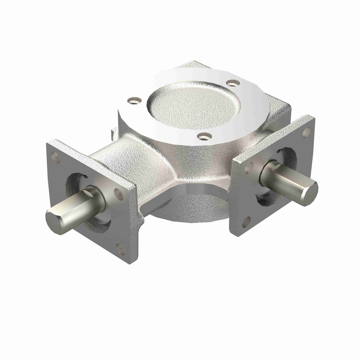 Hub City Bevel Gear Drives Aluminum Bevel Reducer - AD1 2/1 D,E SP