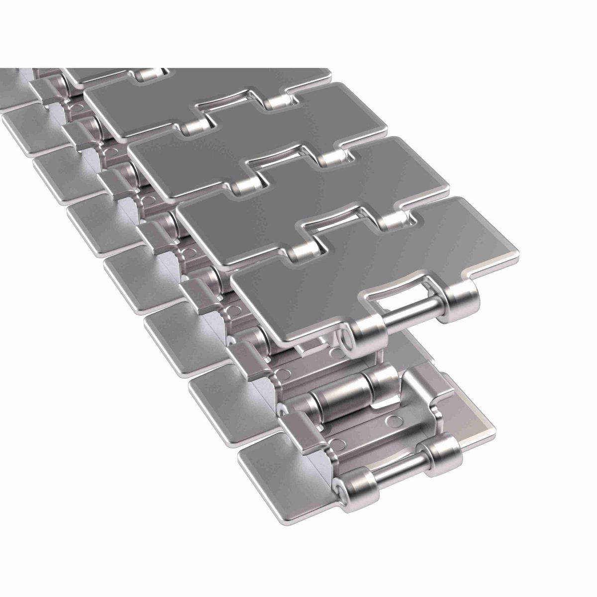 Rexnord 8811TAB Side-flexing Solid Top, Material: 0, Width: 3.25in, Pitch: 1.5in - 10.114.21.111