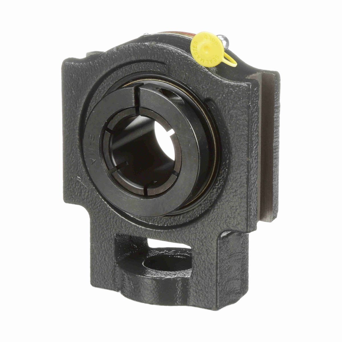 Sealmaster Mounted Cast Iron Wide Slot Take Up Ball Bearing - 52100 Bearing Steel, Black Oxided - Concentric Lock - MST-32T