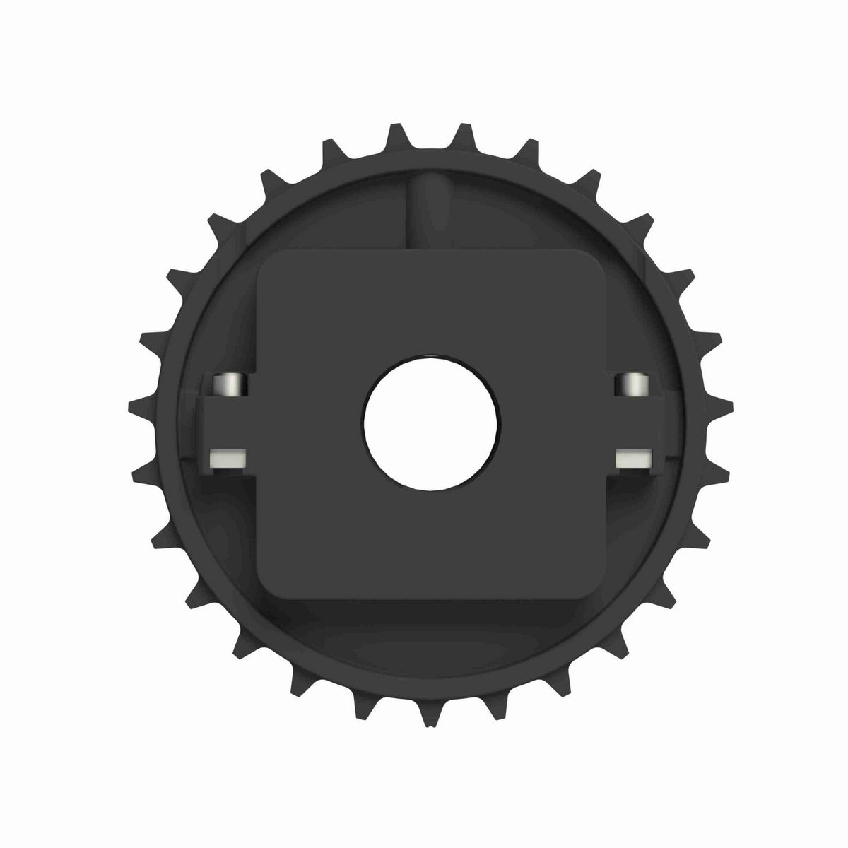 Rexnord 8500 Series Split Molded Nylon Sprocket with 27 Teeth and 1-1/2in Round Idler Bore - 614-196-19