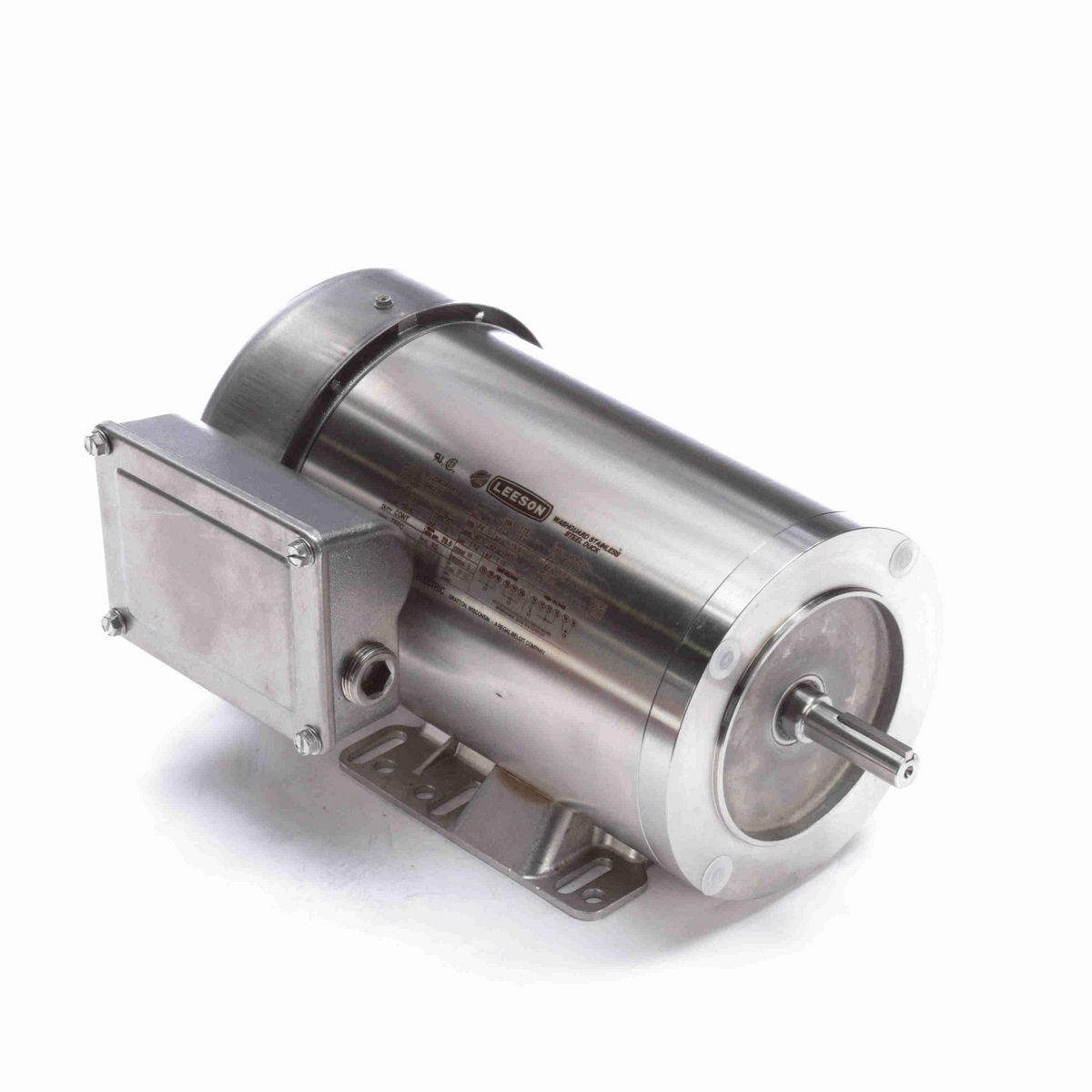 LEESON Premium Duck™ General Purpose Motor, 1.50 HP, 1 Ph, 60 Hz, 115/230 V, 3600 RPM, 56HC Frame, TEFC - 116482.00