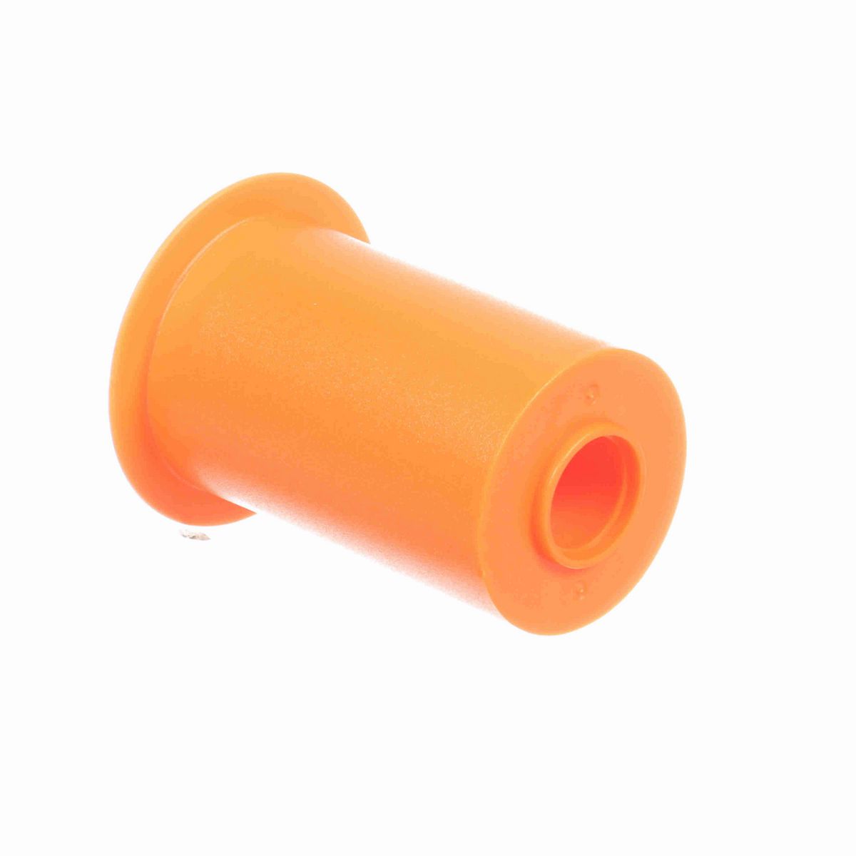 System Plast Flanged Return Roller; OD: 1.97-in, Shaft Dia: 0.75-in, Length: 3.15-in, Color: Orange - RF3-75-50