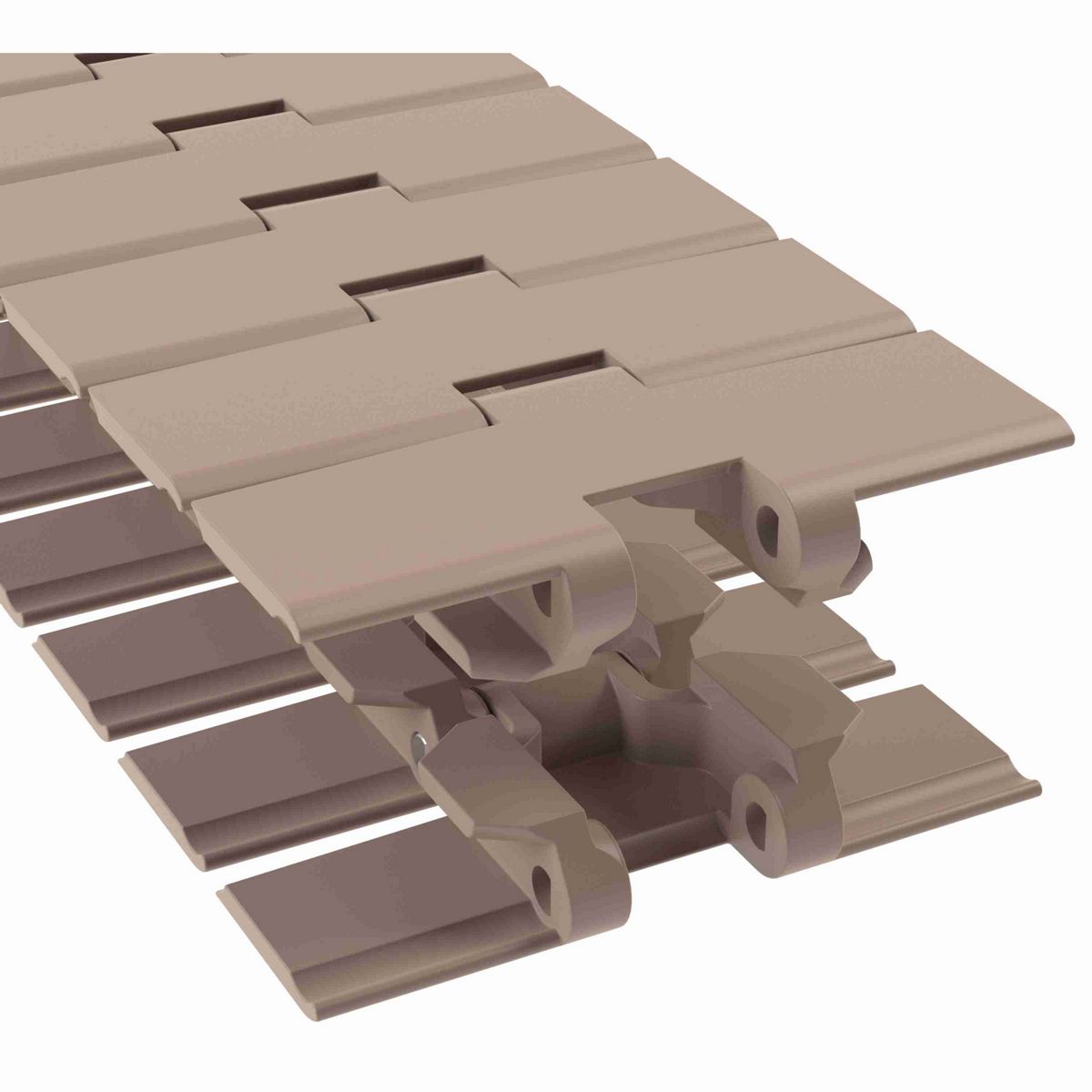 Rexnord 880TAB Side-flexing Solid Top, Material: Tan Low Friction, Width: 4.5in, Pitch: 1.5in - LF880TK4-1/2