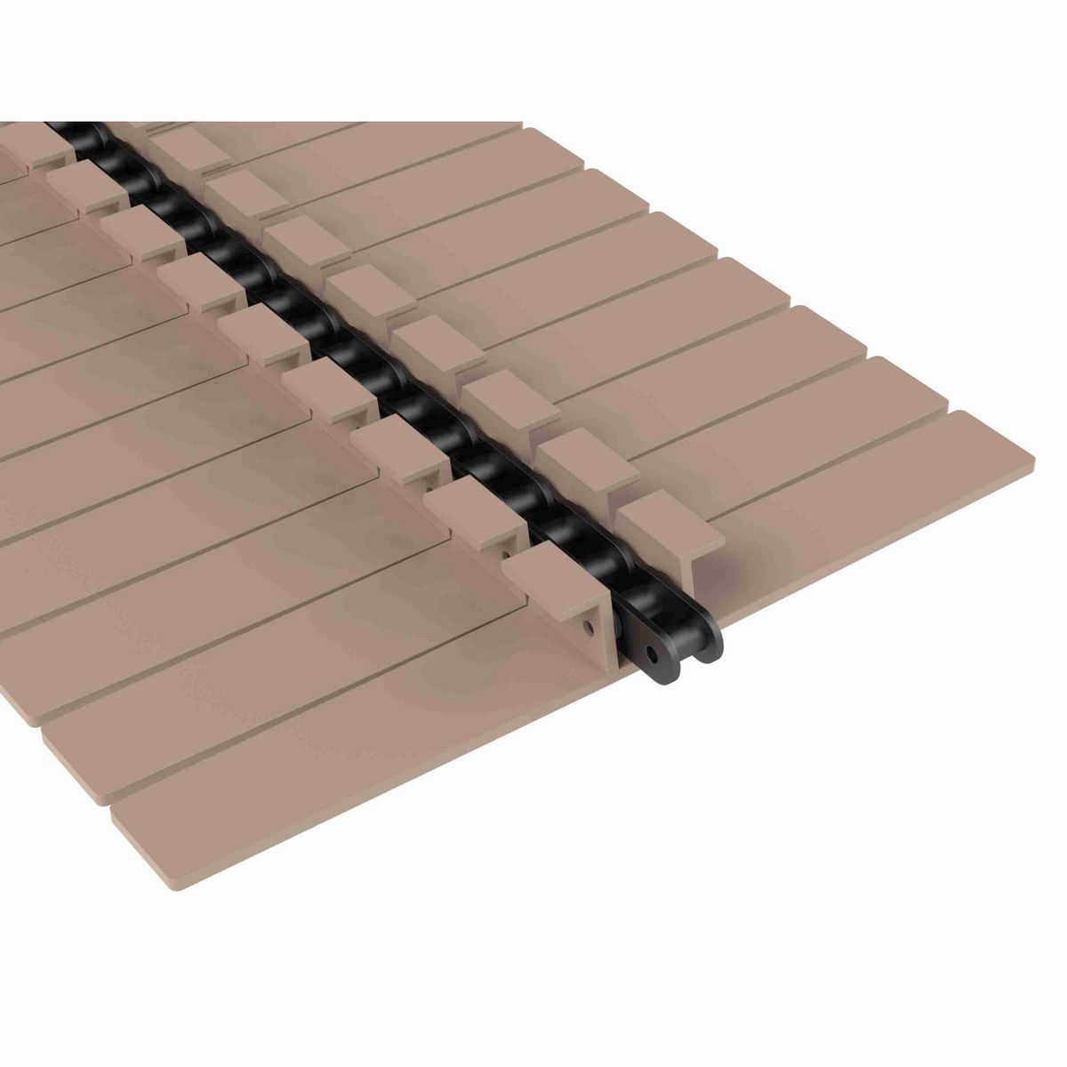 Rexnord 1873TAB SuperGrip™ Side-flexing SuperGrip™, Material: Tan Low Friction, Width: 12in, Pitch: 1.5in - L1873644202