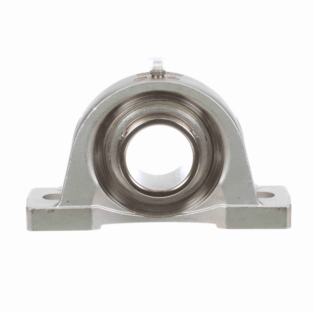 Sealmaster Mounted Stainless Steel Two Bolt Pillow Block Ball Bearing - 52100 Bearing Steel, Phosphorus Nickel Coated - Setscrew Lock - Corrosion Resistant - CRPS-PN32R