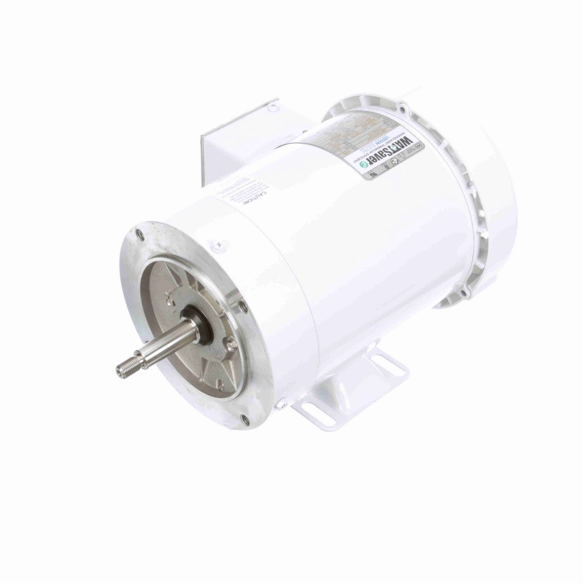 LEESON Jet Pump Motor, 1.50 & 1 HP, 3 Ph, 60 & 50 Hz, 208-230/460 & 190/380 V, 3600 & 3000 RPM, 56J Frame, TEFC - 119458.00