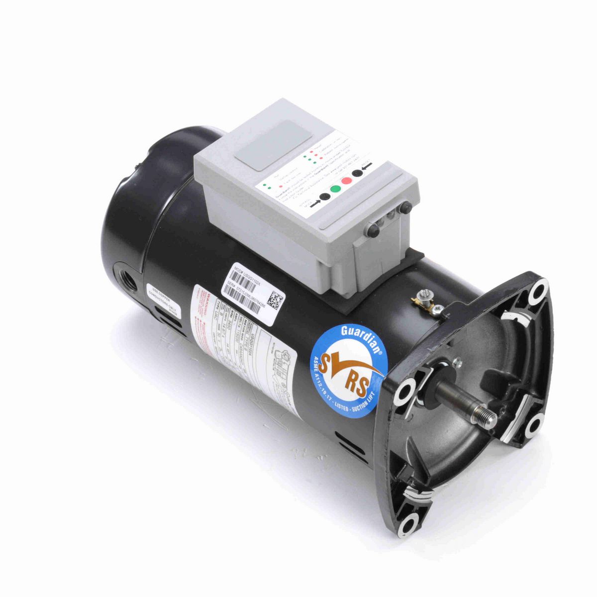 Century Guardian ® Motors Pool Pump Motor, 1 HP, 1 Ph, 60 Hz, 230/115 V, 3600 RPM, 48Y Frame, ODP - USQG1102A