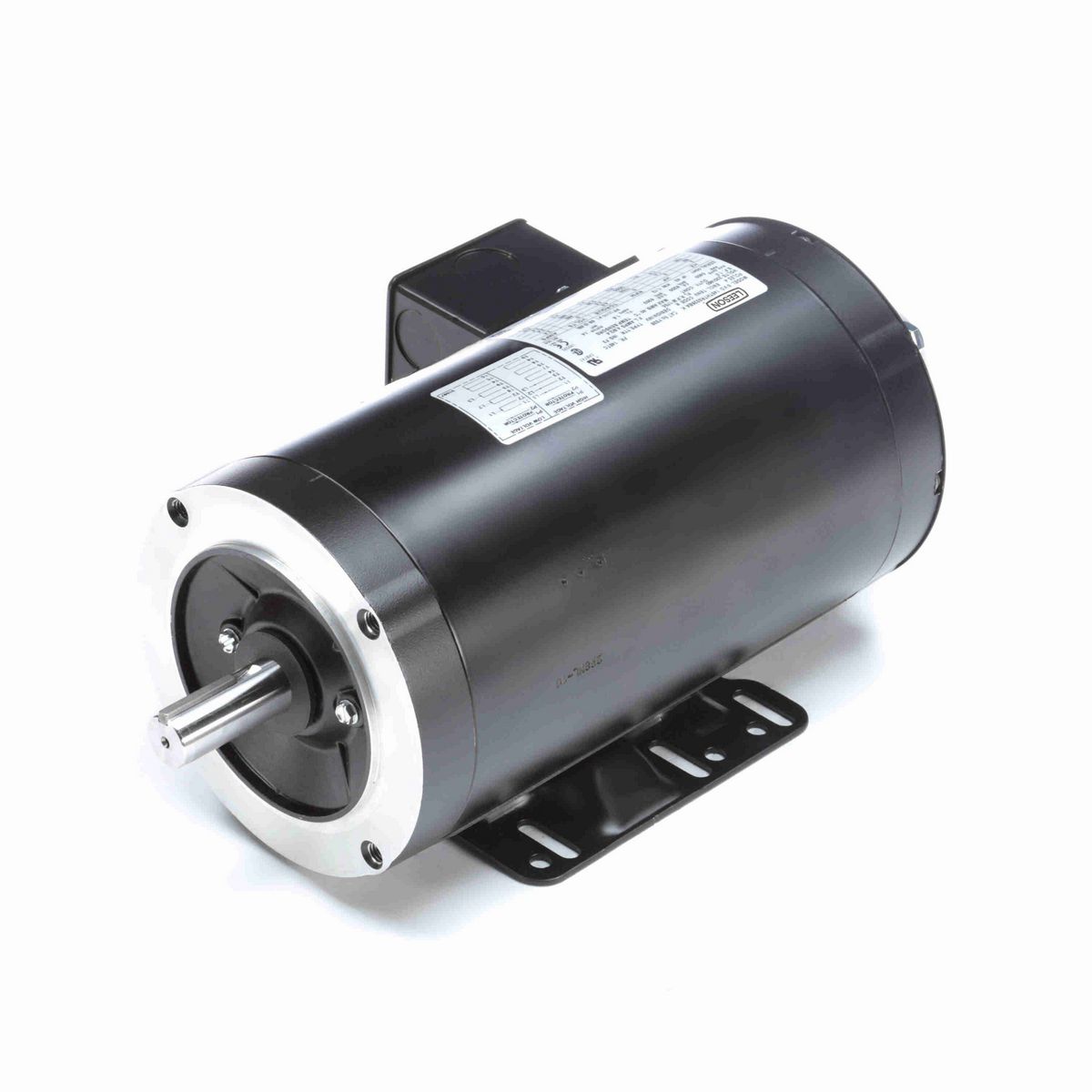 LEESON Speed Ratio Motor, 1.50 HP, 3 Ph, 60 Hz, 230/460 V, 1800 RPM, 145TC Frame, TENV - Y538