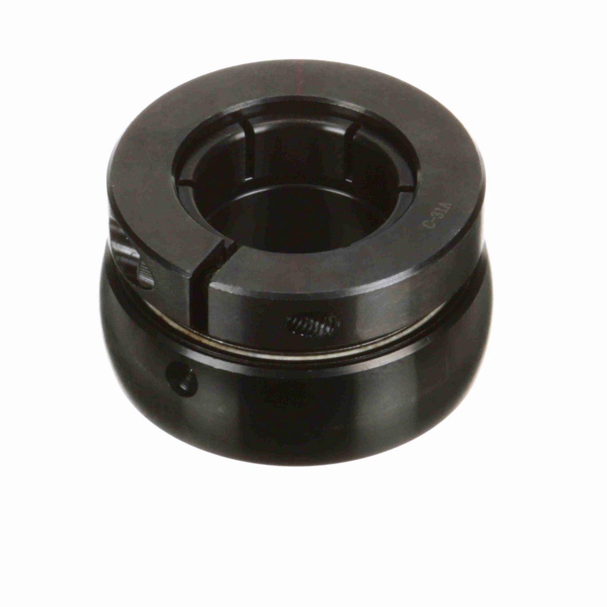 Sealmaster Mounted Insert Only Ball Bearing - 52100 Bearing Steel, Black Oxided - Concentric Lock - 3-112T