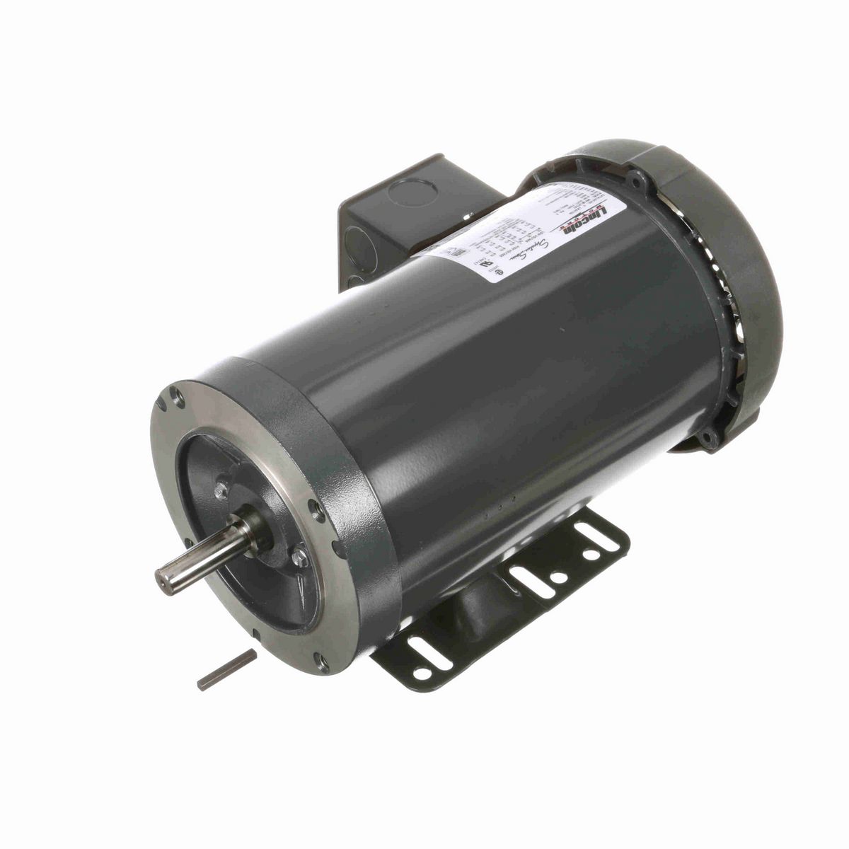 LEESON General Purpose Motor, 1.50 & 1.50 HP, 3 Ph, 60 & 50 Hz, 230/460 & 190-208/380-415 V, 1800 & 1500 RPM, 56HC Frame, TEFC - LM34170