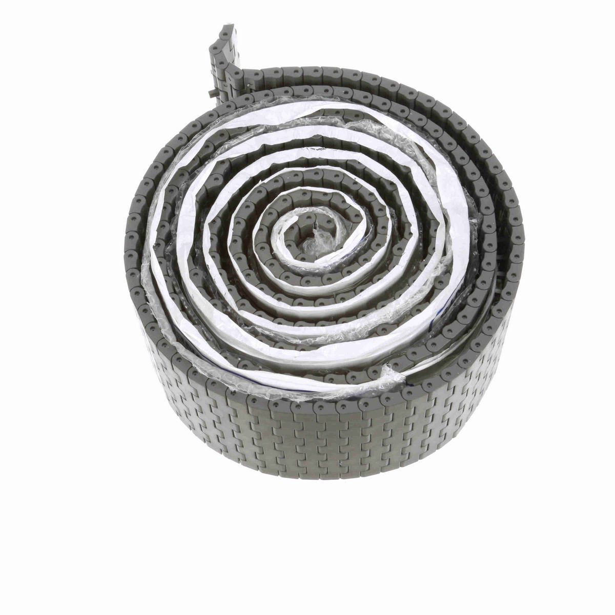 System Plast 2121FT Straight Running Solid Top, Material: Gray Low Friction, Width: 4.5in, Pitch: 0.5in - LFG2121FT-PT-K450