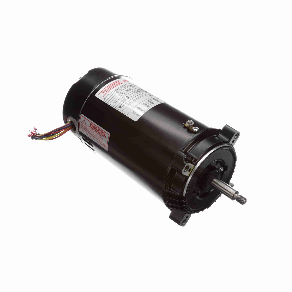 Century Pool Pump Motor, 2 HP, 3 Ph, 60 Hz, 208-230/460 V, 3600 RPM, 56J Frame, ODP - T3202