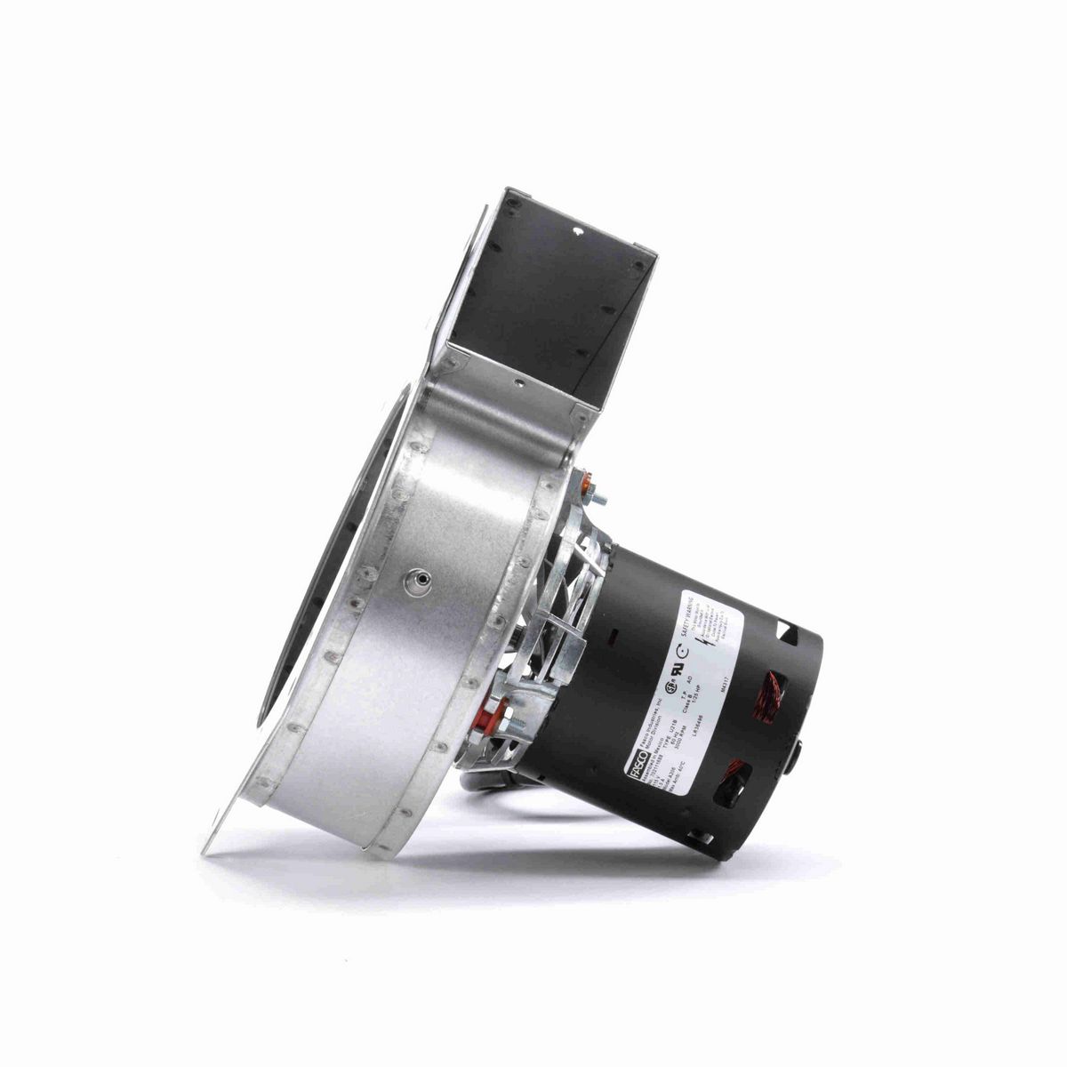 FASCO Round Outlet Shaded Pole OEM Replacement Draft Inducer Blower, 115 Volts, Flange: No - A206