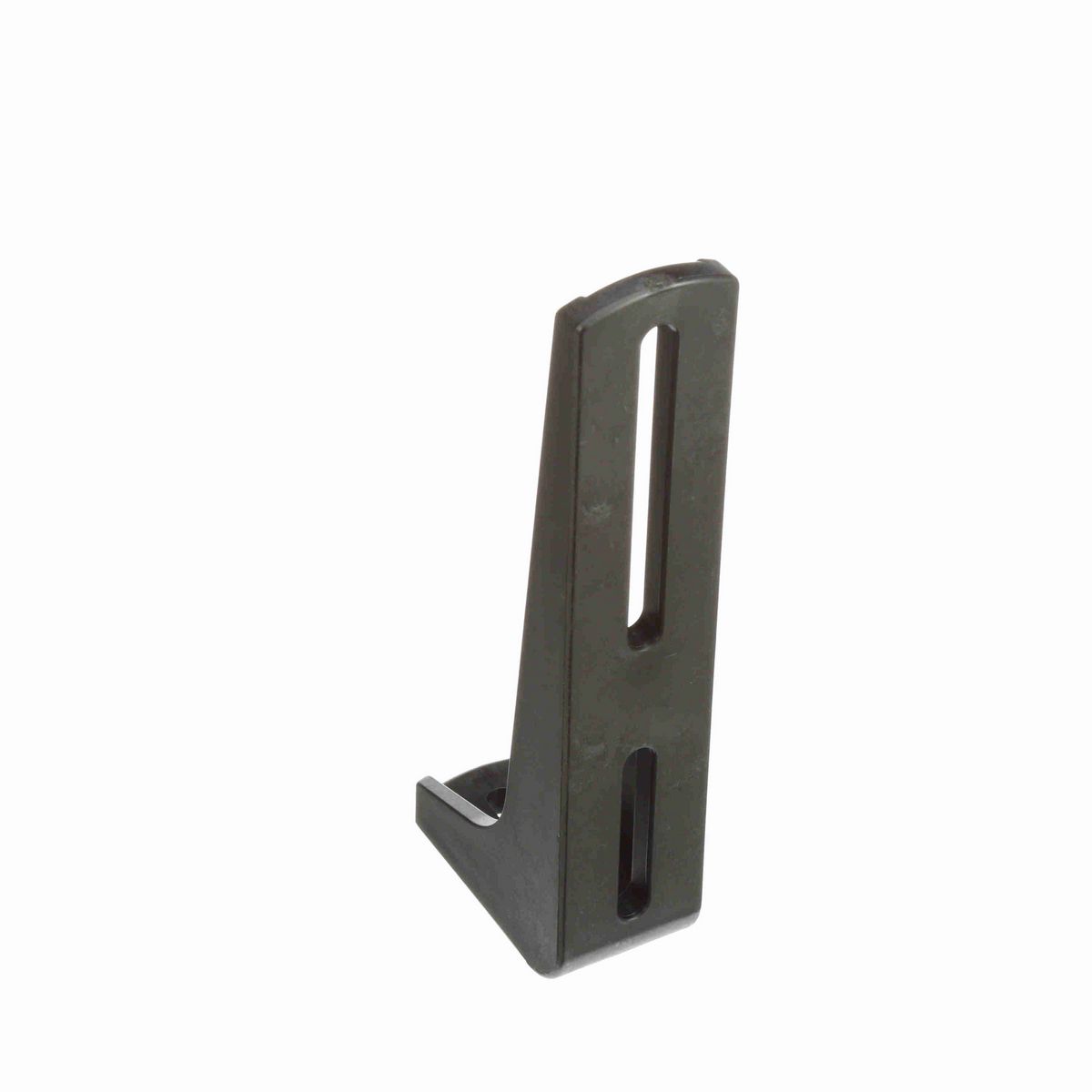 System Plast Molded Plastic "L" Bracket- Black- Tall - VG-245-K-BK