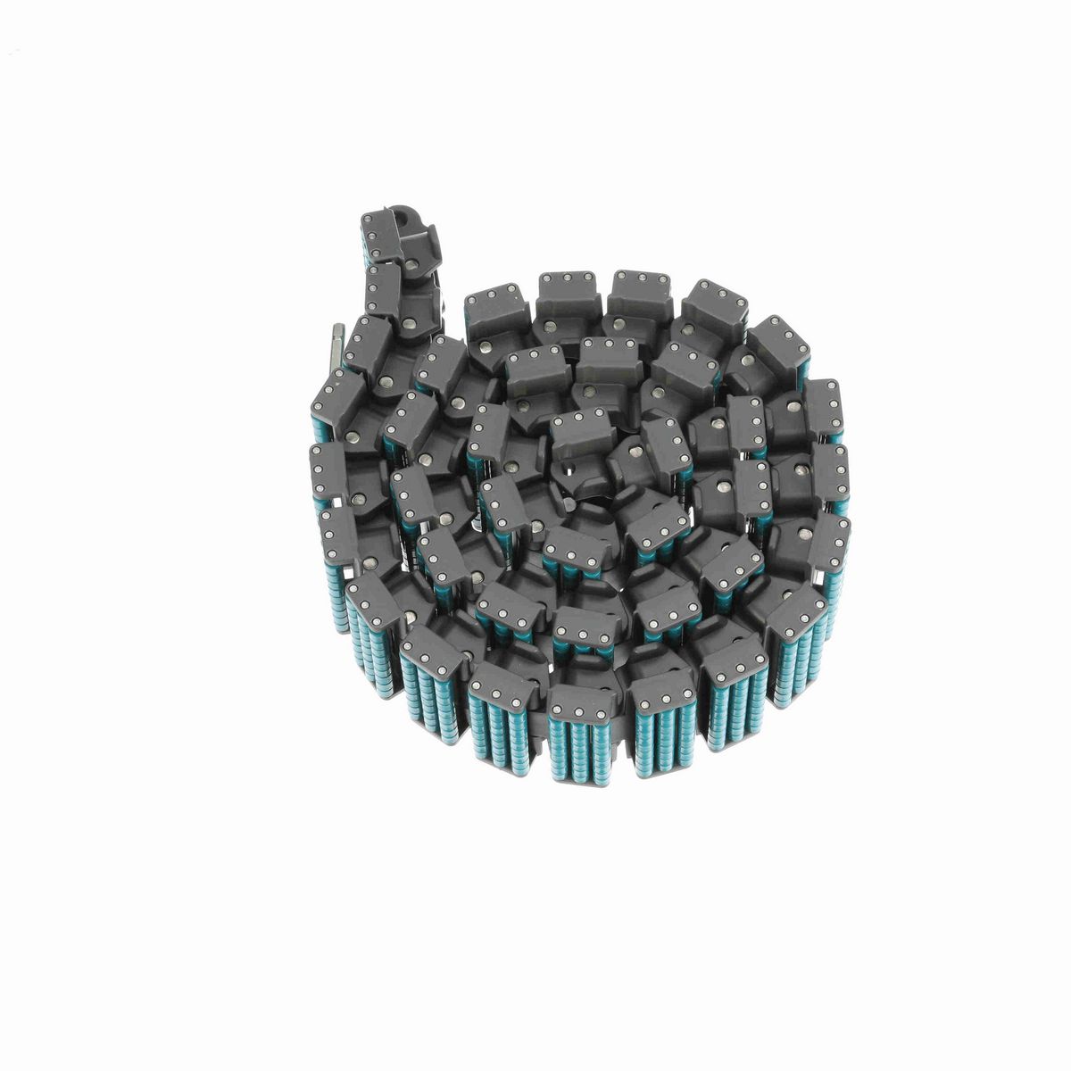 System Plast 882TAB LBP Side-flexing Low Backline Pressure, Material: Gray Low Friction, Width: 3.75in, Pitch: 1.5in - LFG882LBP-TAB-K375