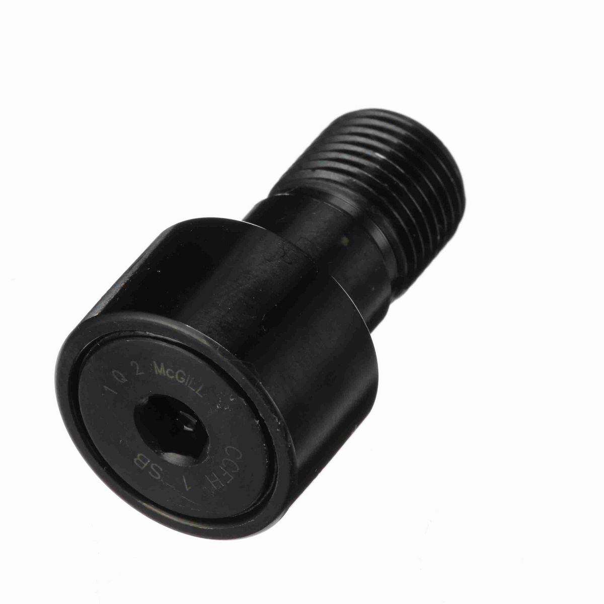 Опорный ролик с цапфой McGill Heavy Stud CAMROL CCFH 9/16 SB, бочкообразный, с уплотнением, с шестигранным отверстием, дюймовый