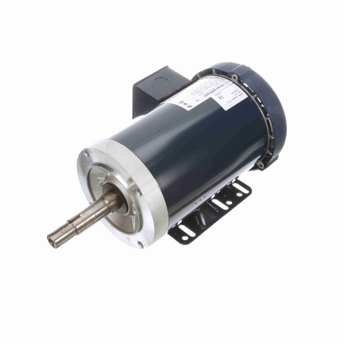LEESON Close-Coupled Pump Motor, 1 HP, 3 Ph, 60 Hz, 200 V, 1800 RPM, 143JM Frame, TEFC - GT3001