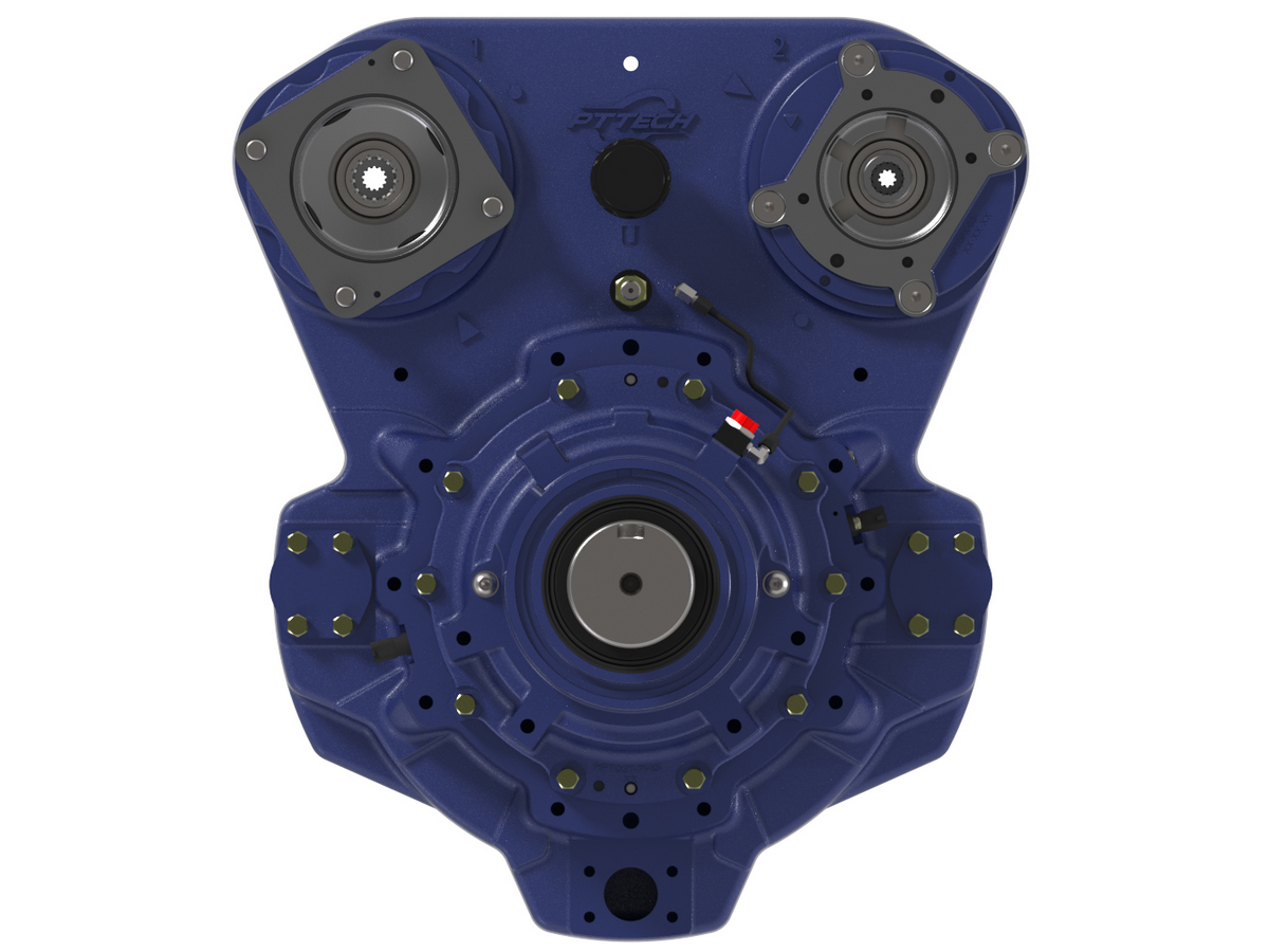 PT Tech HPTO37FX, SAE#1, PTO Clutch with 4 Pump Pads Timken HPTO37S1-4 Pump Pads