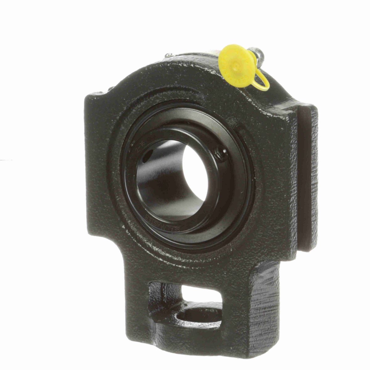 Sealmaster Mounted Cast Iron Wide Slot Take Up Ball Bearing - 52100 Bearing Steel, Black Oxided - Setscrew Lock - ST-22