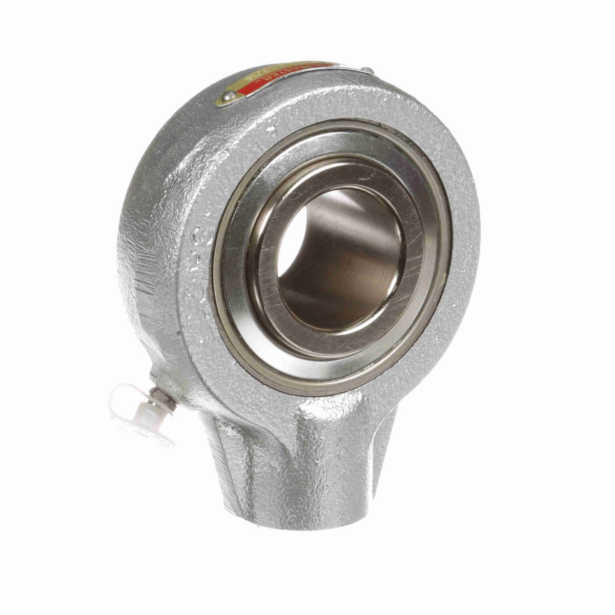 Sealmaster Mounted Flouropolymer Coated Cast Iron Hanger Unit Ball Bearing - 52100 Bearing Steel, Phosphorus Nickel Coated - Setscrew Lock - Corrosion Resistant - CREHBF-PN23