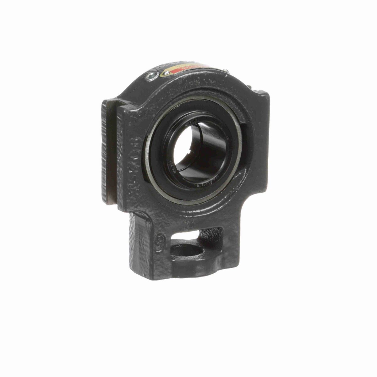 Sealmaster Mounted Cast Iron Wide Slot Take Up Housing & Frame Assembly Ball Bearing - 52100 Bearing Steel, Black Oxided - Concentric Lock - STMH-23T