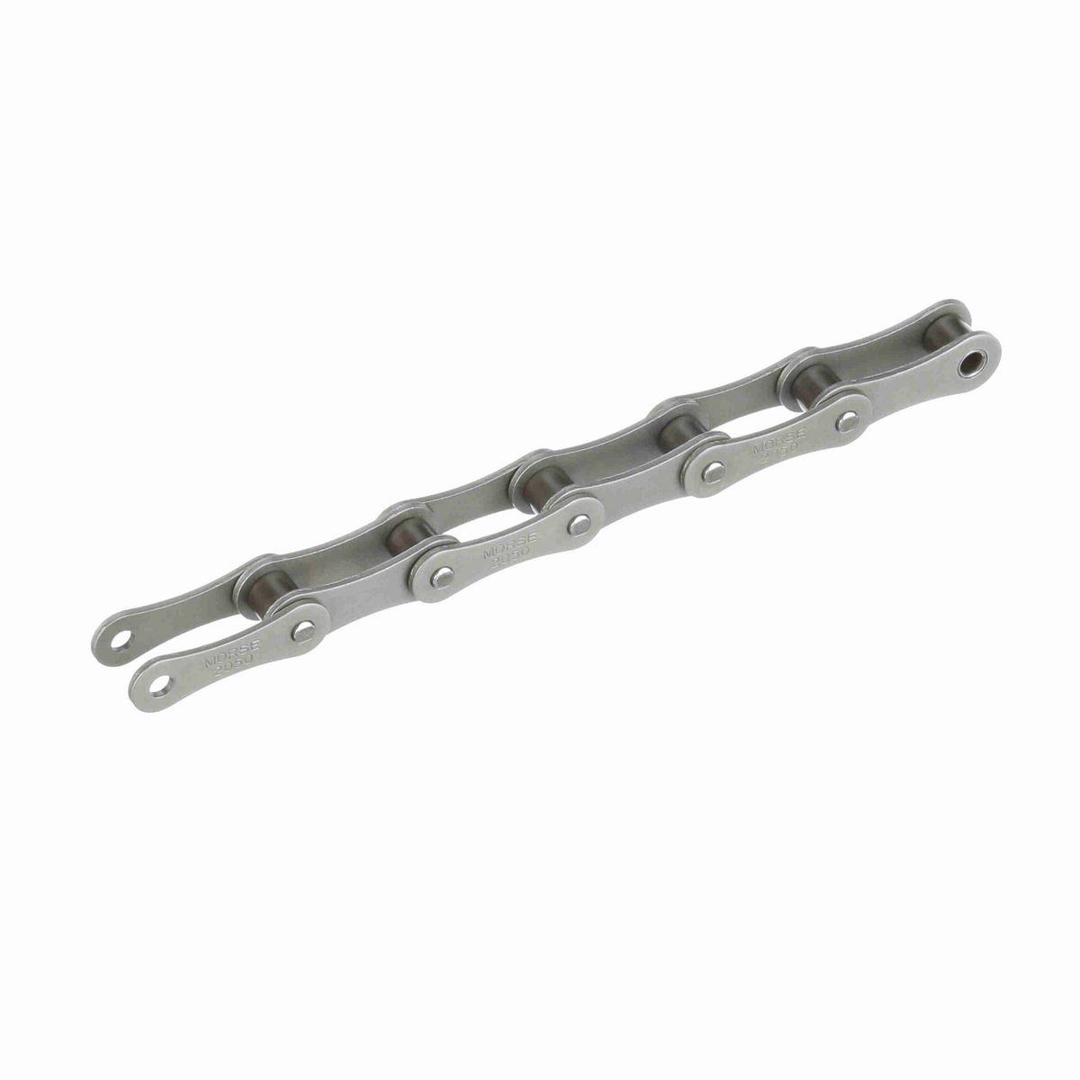 Morse Double Pitch Roller Chain - Riveted Standard Roller Design - 2050R 10FT
