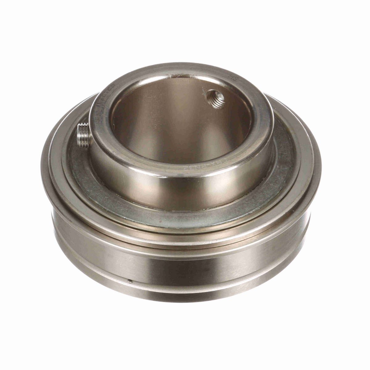 Sealmaster Mounted Insert Only Ball Bearing - 52100 Bearing Steel, Phosphorus Nickel Coated - Setscrew Lock - Corrosion Resistant - ERX-PN32