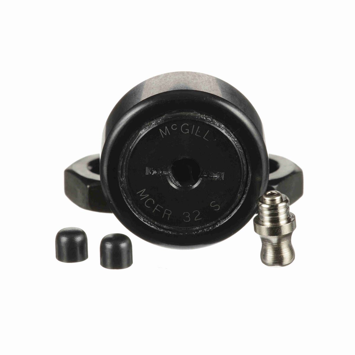 Опорный ролик с цапфой McGill CAMROL MCFR 32 S, бочкообразный, с уплотнением, со шлицем под отвёртку, метрический