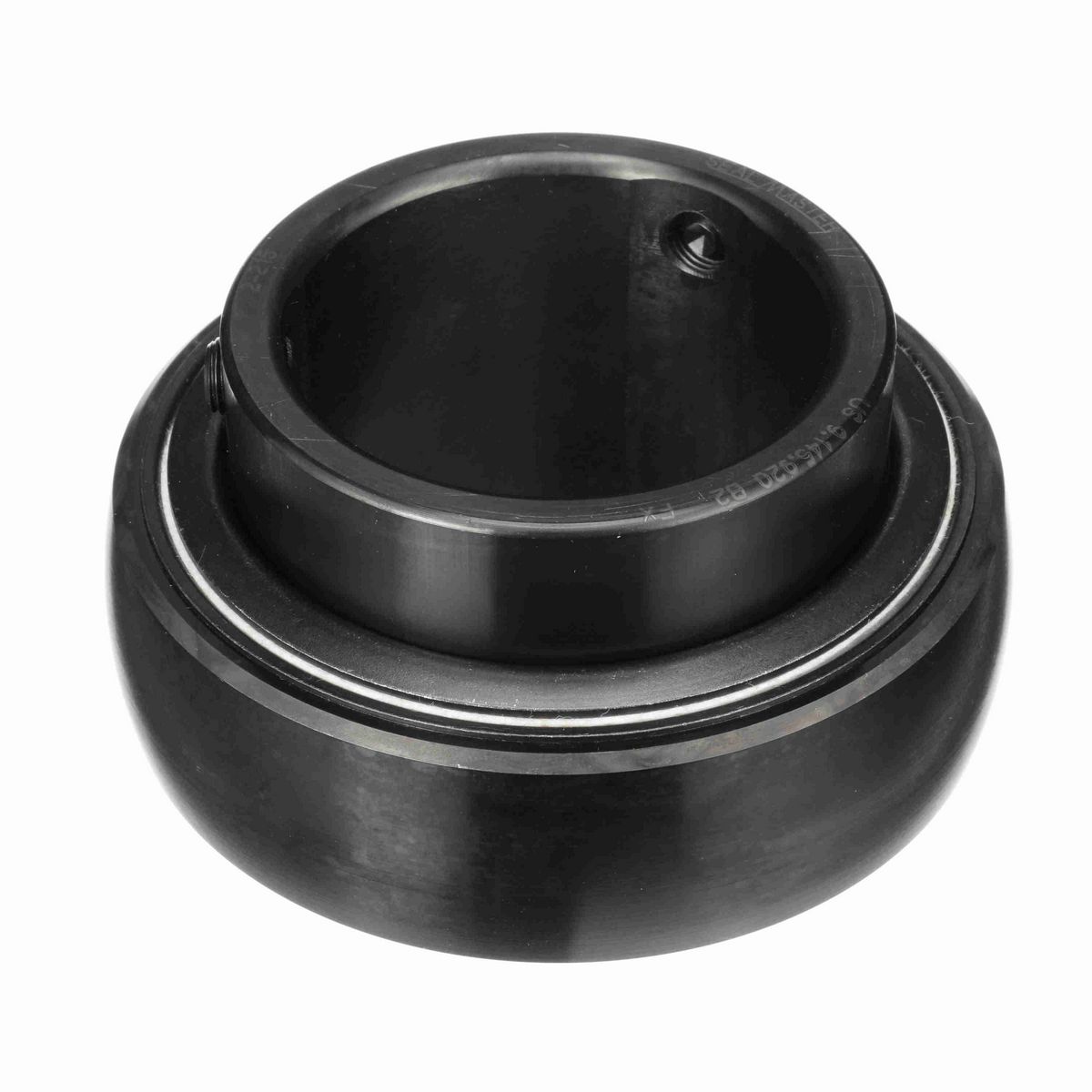 Sealmaster Mounted Insert Only Ball Bearing - 52100 Bearing Steel, Black Oxided - Setscrew Lock - 2-215