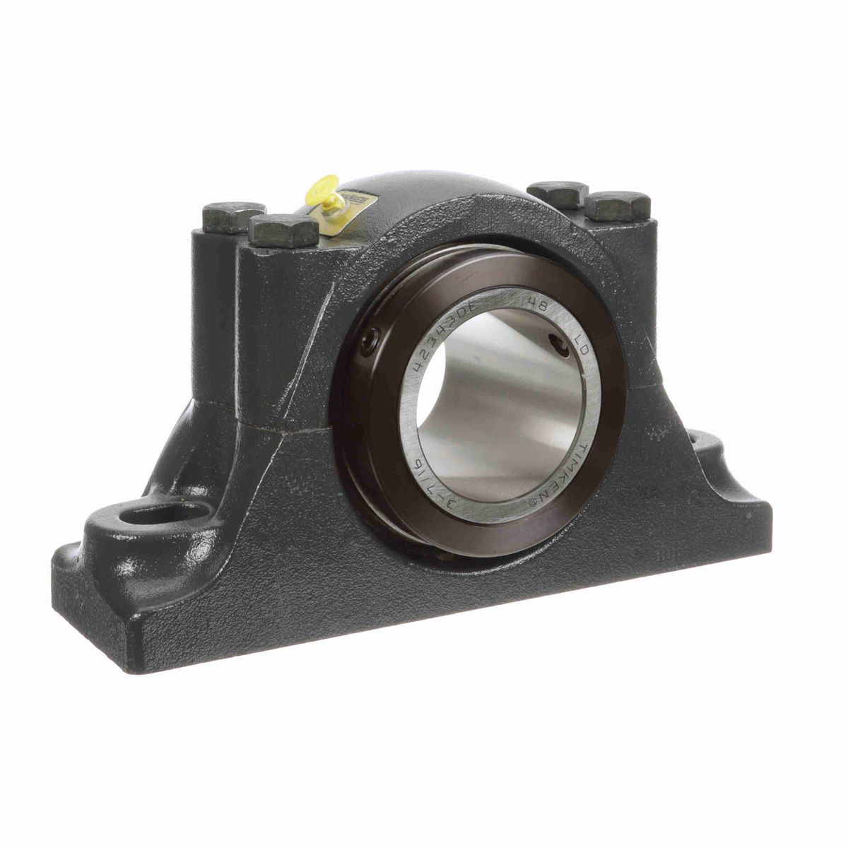 Sealmaster Mounted Cast Iron Two Bolt Pillow Block Tapered Roller - 52100 Bearing Steel - Double Collar Mount Lock - RPB 307-C2