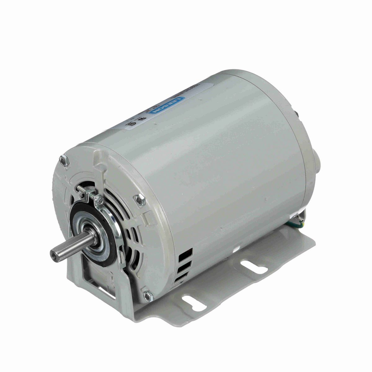LEESON Refrigeration Motor, 0.50 HP, 1 Ph, 60 Hz, 115/230 V, 1800 RPM, 48Z Frame, DP - 103796.00