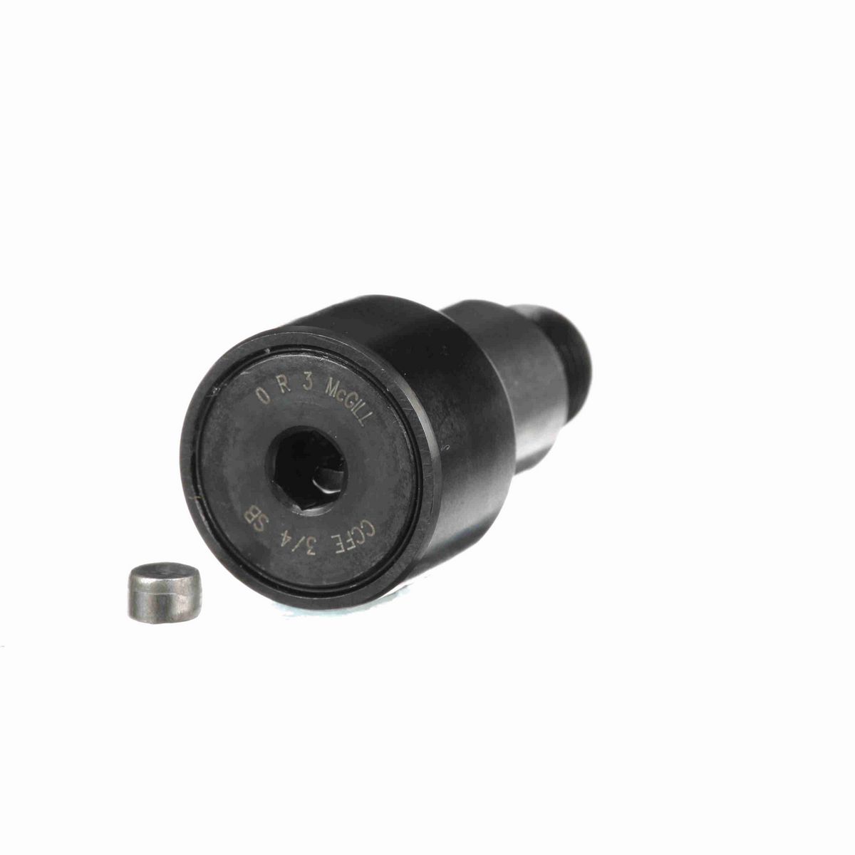 Опорный ролик с цапфой McGill CAMROL CCFE 3/4 SB, бочкообразный, с уплотнением, с шестигранным отверстием, дюймовый