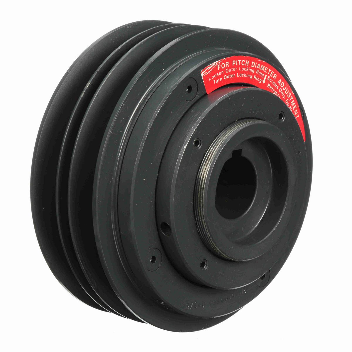 Browning 2 Groove Cast Iron Finished Bore Multiple Variable Pitch Sheave - 2MVP55B69X 1 1/8