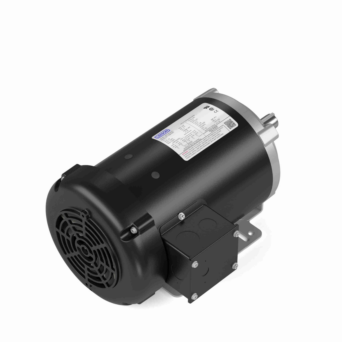 LEESON AC-5.00HP-575V-3Ph-60HZ-3490RPM-145T-DP-IP22-Thermostat-PREMIUM Eff-Base Removable - FX05FB001