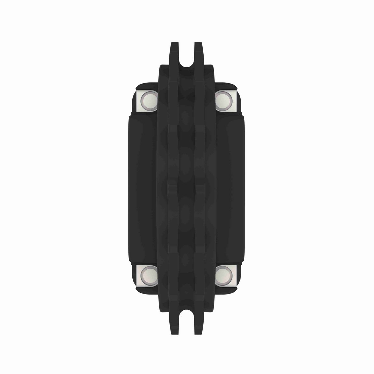 Rexnord 8500 Series Split Molded Nylon Sprocket with 17 Teeth and 25mm Round Shaft-Ready Bore with Keyway - 614-176-25