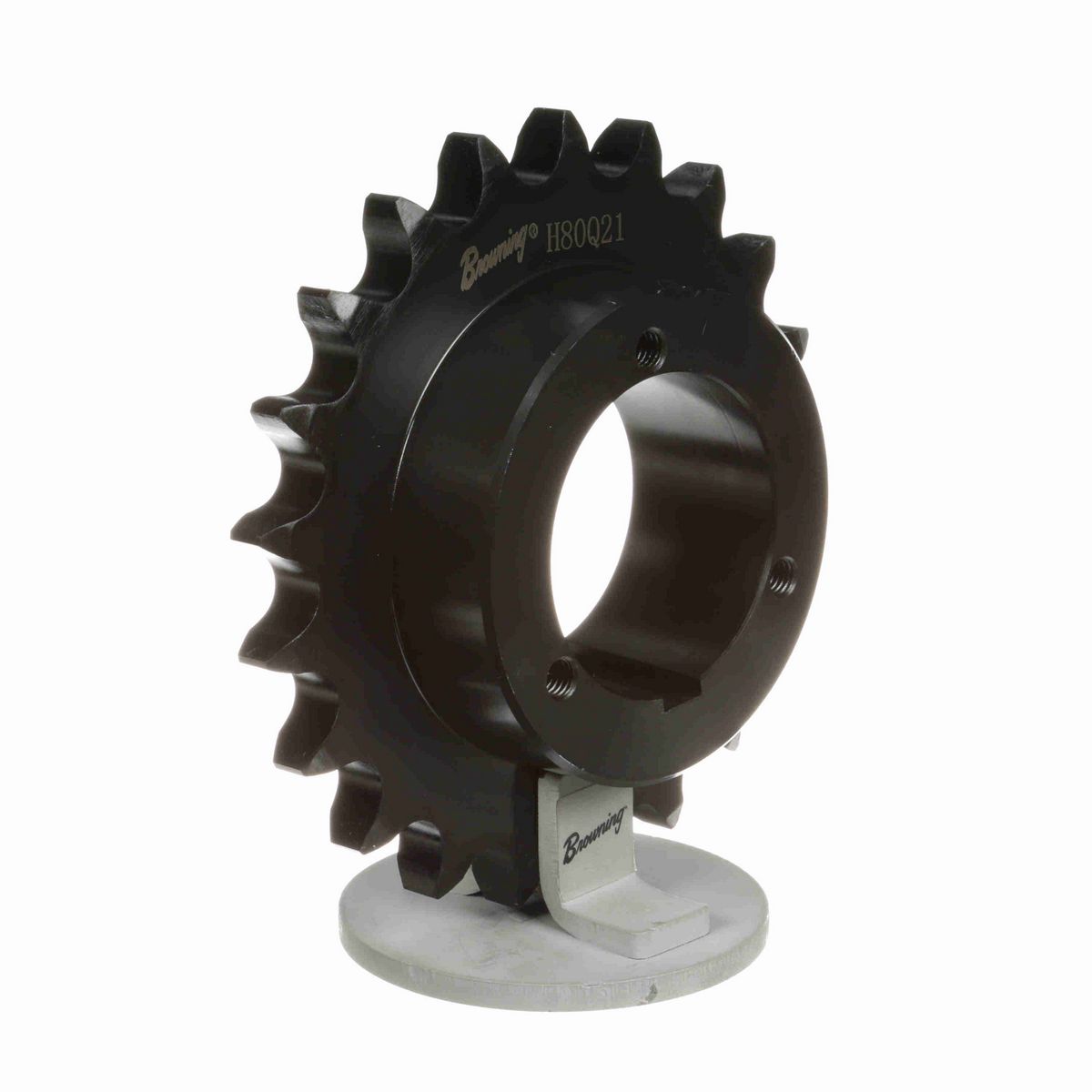 Browning Steel Bushed Bore Roller Chain Sprocket - H80Q21