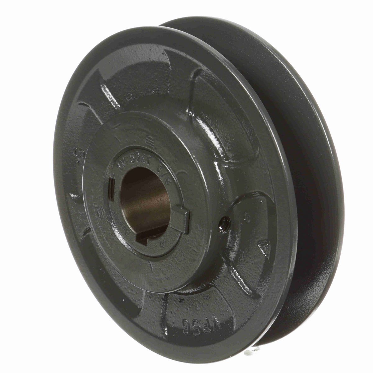 Browning 1 Groove Cast Iron Finish Bore FHP Variable Pitch Sheave - 1VP56X 1 1/8