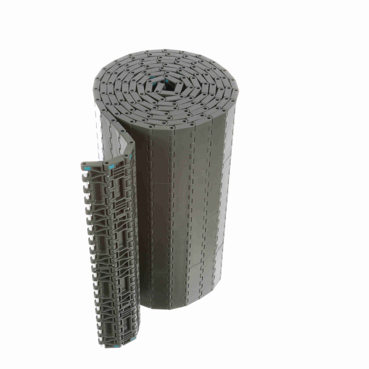 System Plast 2250FT Straight Running Solid Top, Material: Gray Low Friction, Width: 340mm, Pitch: 1in - LFG2250FT-M0340