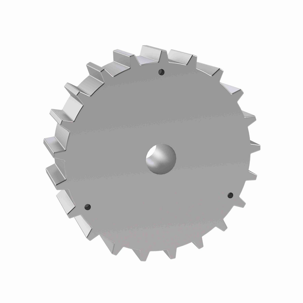 Rexnord 815 Series Solid One Piece Cast Iron Sprocket with 21 Teeth and a 3/4in Round Rough Stock Bore (RSB) - 414-23-24