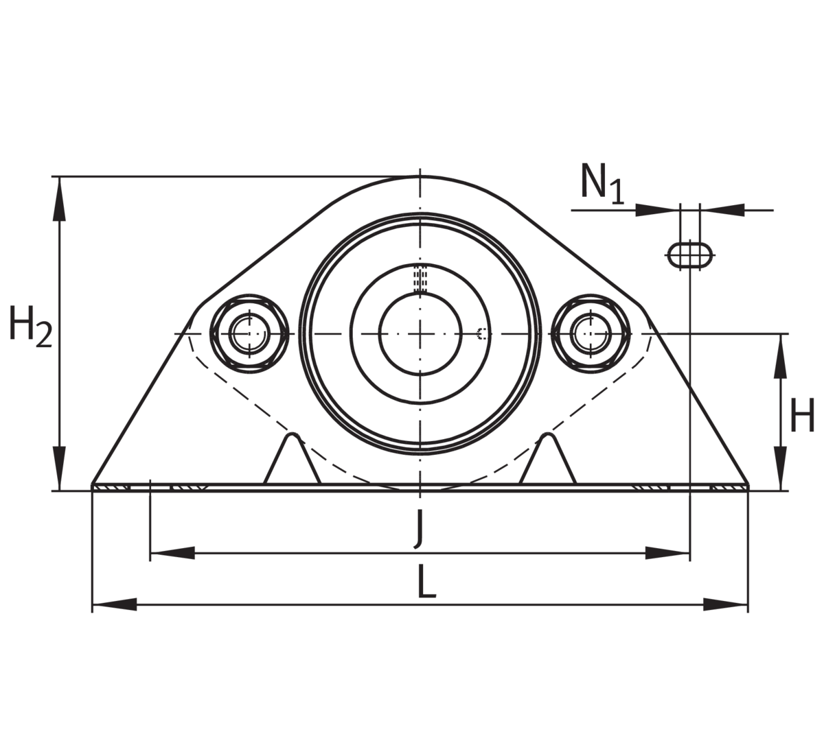 Узел стационарного корпуса PBS12-XL (PBS12)