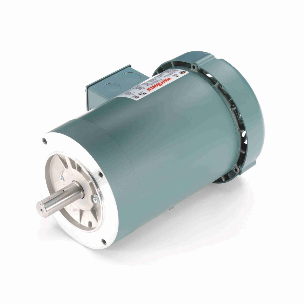 LEESON General Purpose Motor, 1 & 1 HP, 3 Ph, 60 & 50 Hz, 230/460 & 190/380 V, 1800 & 1500 RPM, 143TC Frame, TEFC - 121067.00