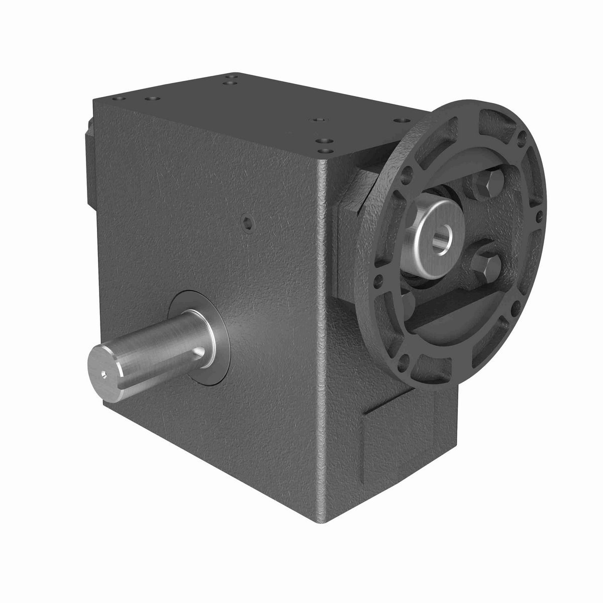 Hub City PowerCubeX Worm Gear Reducer Cast Iron Single-Reduction Worm Reducer - 324 25/1 B WR 143TC
