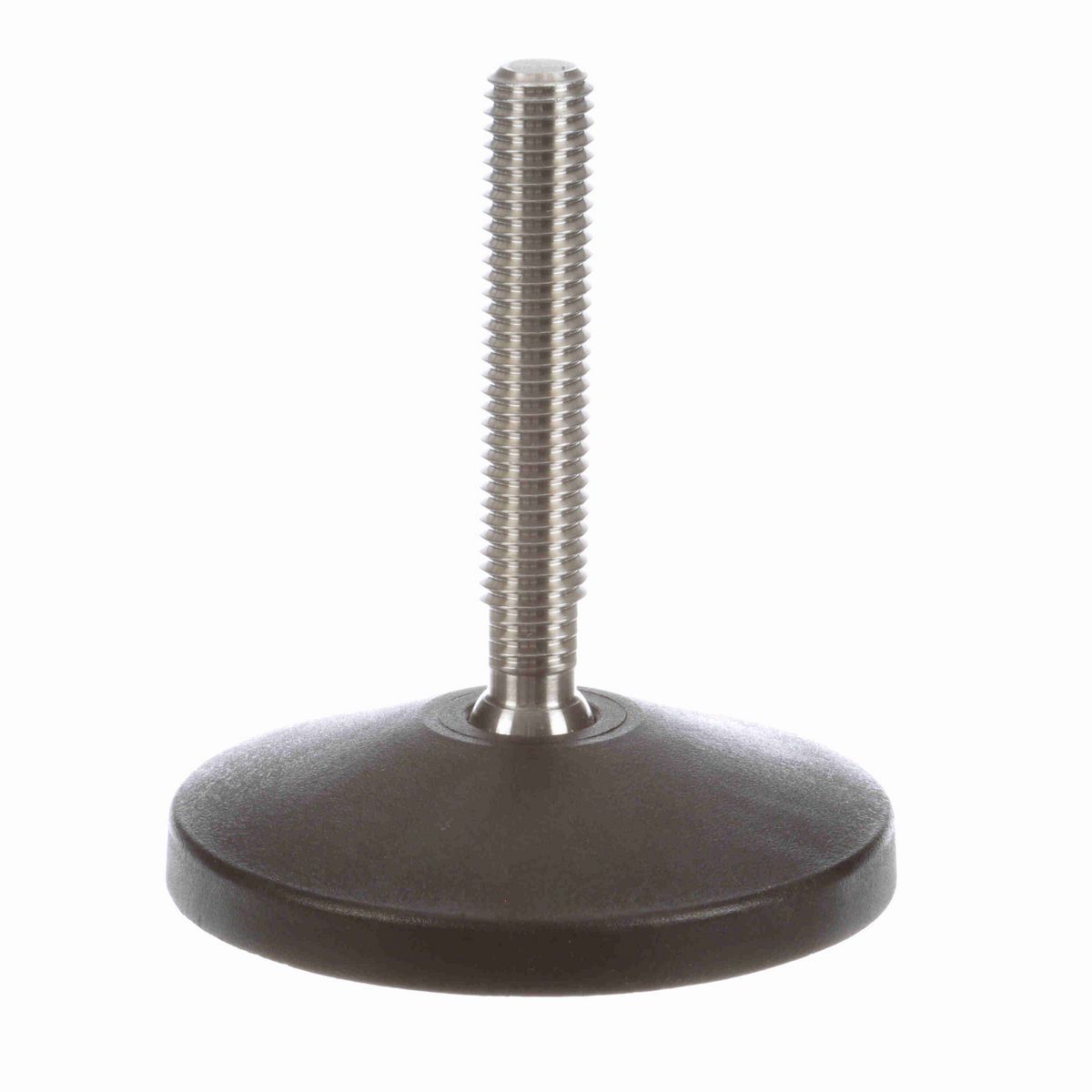 System Plast Articulating Plastic Leveler; Series: VG-511, Base Diameter: 4, Spindle Length: 2.92-in, Thread: 5/8-11 - VG-511-01-S58-L3