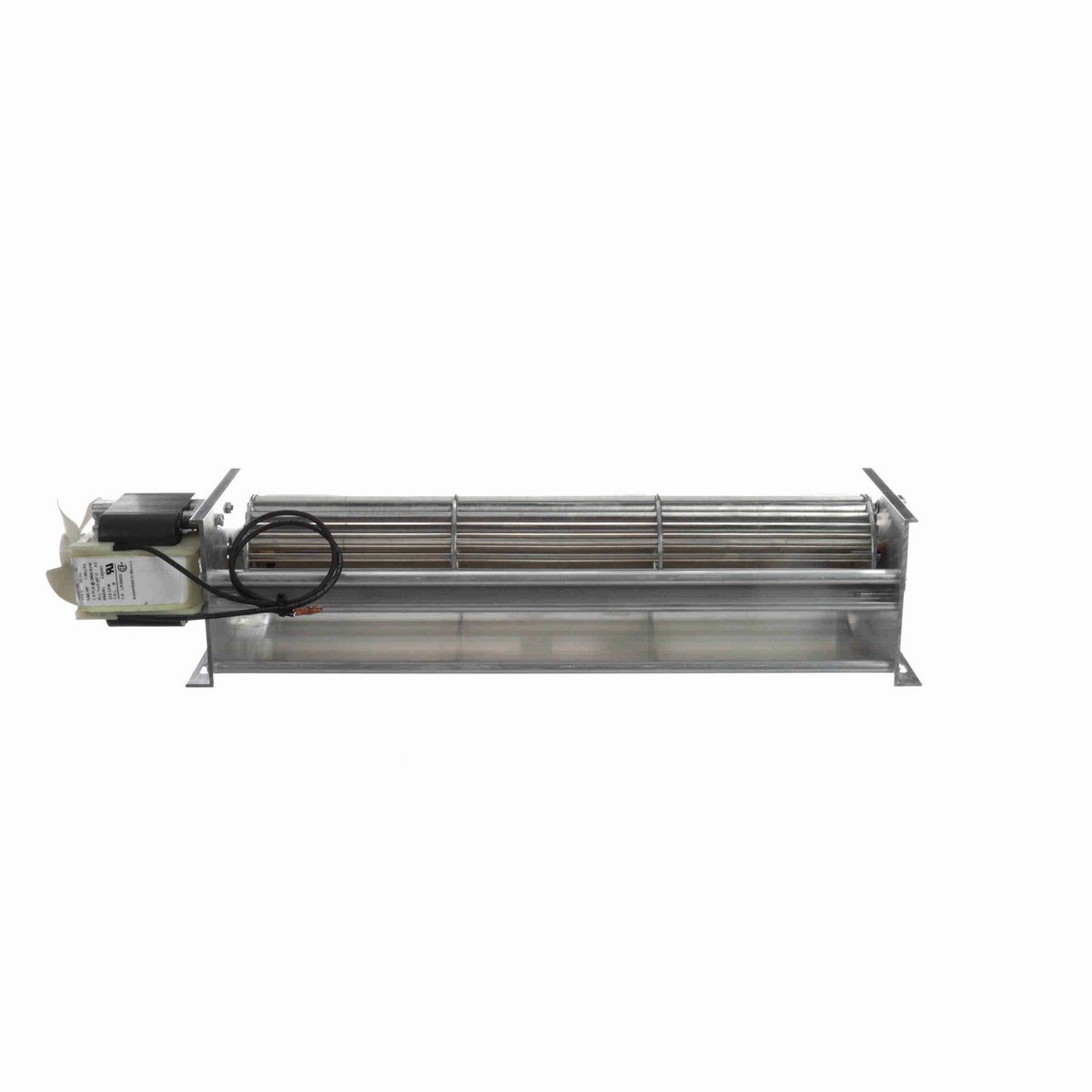 FASCO Rectangular Outlet Shaded Pole Transflo / Crossflow Blower, 115 Volts, Flange: No - B22513